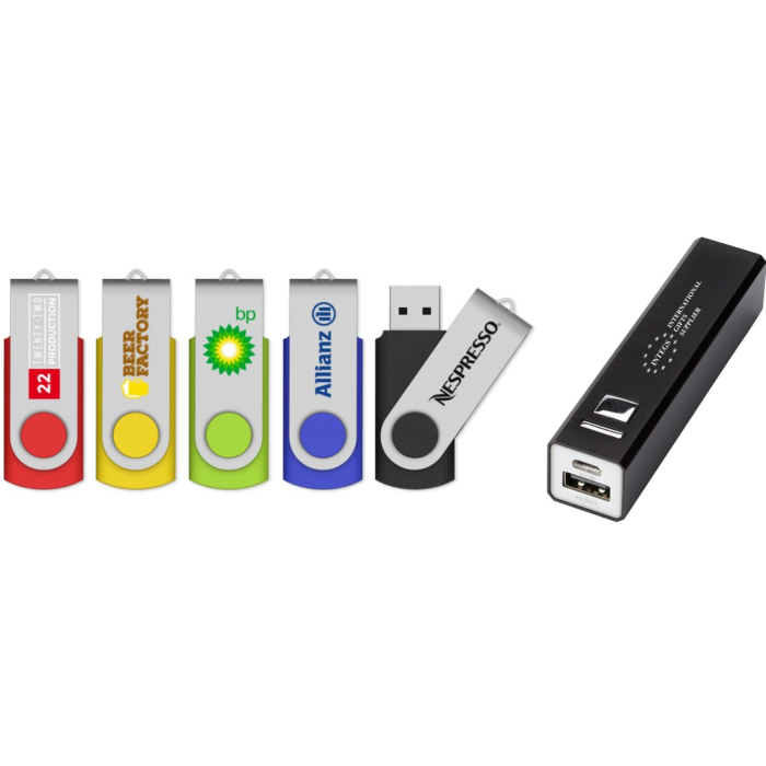 USB STICK - POWER BANKS